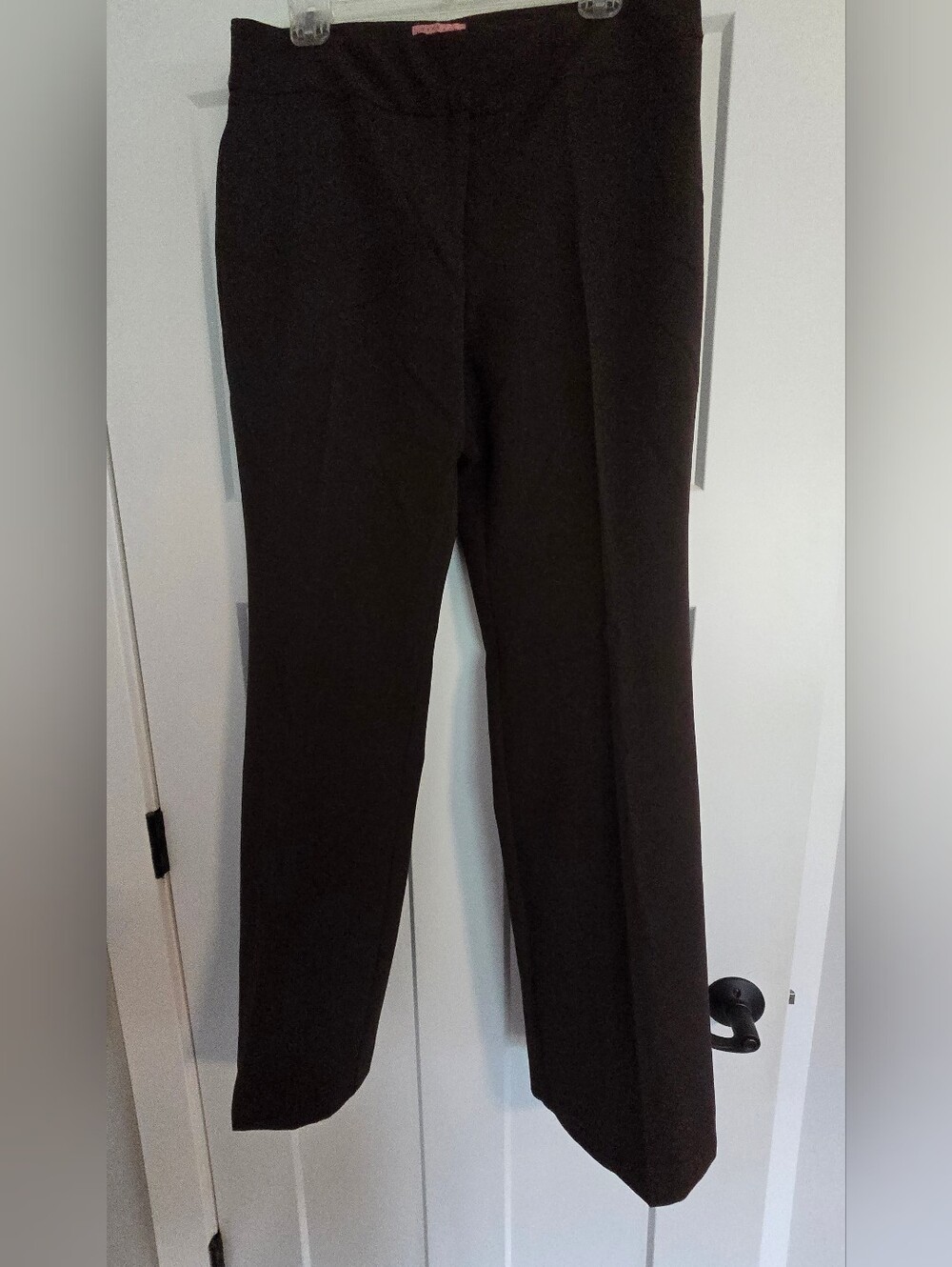 Bandolino Stretch Mahogany Straight-Leg Dress Pants